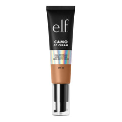 e.l.f. Camo CC Cream, Color Correcting Medium-To-Full Coverage Foundation with SPF 30, Tan 460 W, 1.05 Oz (30g)