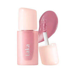 Laka Popping Balloon Lip Stain Mini, Glossy Plumping Tint, Moisturizing, Non Sticky Texture for All Day Hydration, K Beauty