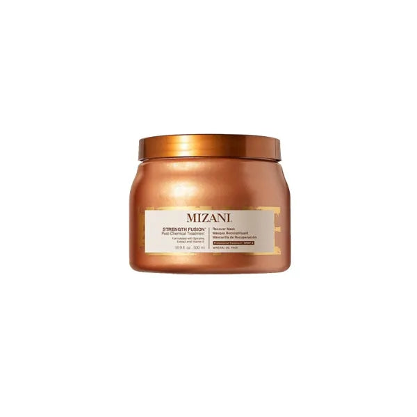 Mizani Strength Fusion Recover Mask - Intense Night-Time Treatment, For Damaged Hair - 16.9 Fl Oz (Pack of 1)