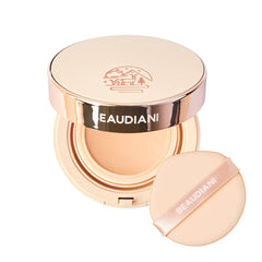 Beaudiani Mesh Tight up Cushion foundation 02, Light Beige, Korean cushion foundation,Natural coverage, Glowing foundation, sweat proof makeup, Long lasting foundation, All skin type