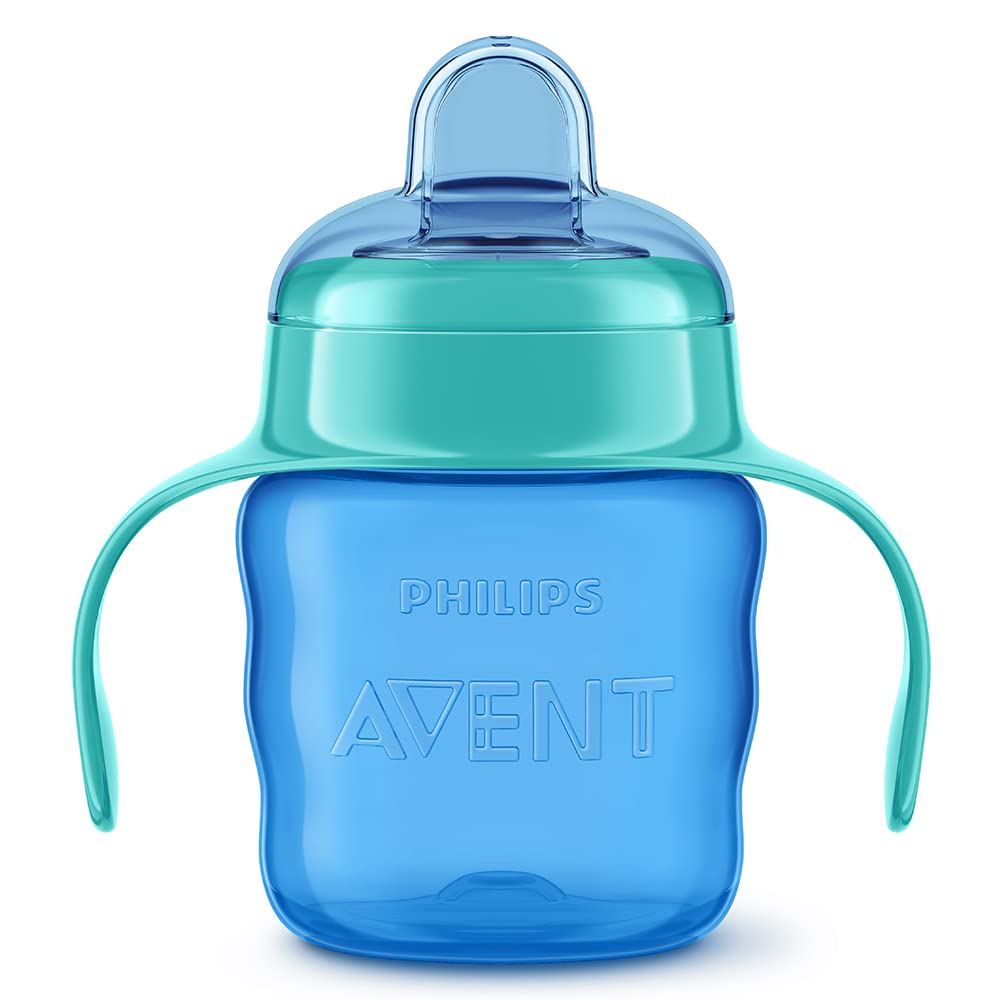 AVENT Philips Scf551/05 Spout Cup, 200 ML, Green And Blue, 6+ Months