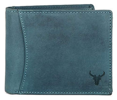 NAPA HIDE Men LEATHER WALLET FOR MEN LEATHER WALLET - Blue