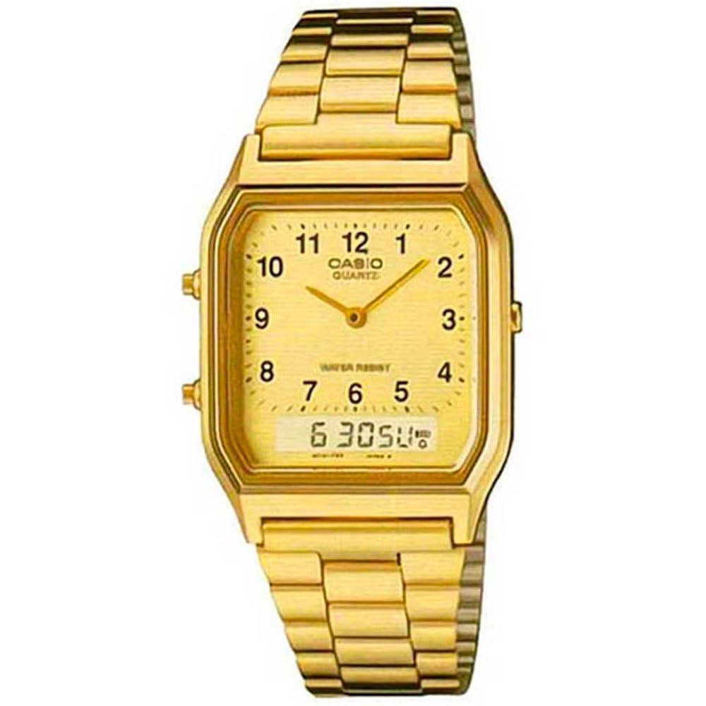 Casio Mens Quartz Watch Gold