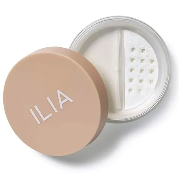 ILIA Soft Focus Setting Powder Translucent, Loose Formula to Blur, Soothe, Nourish Lightweight + Long Lasting for All Skin Types Non Toxic, Talc Free 0.32 oz