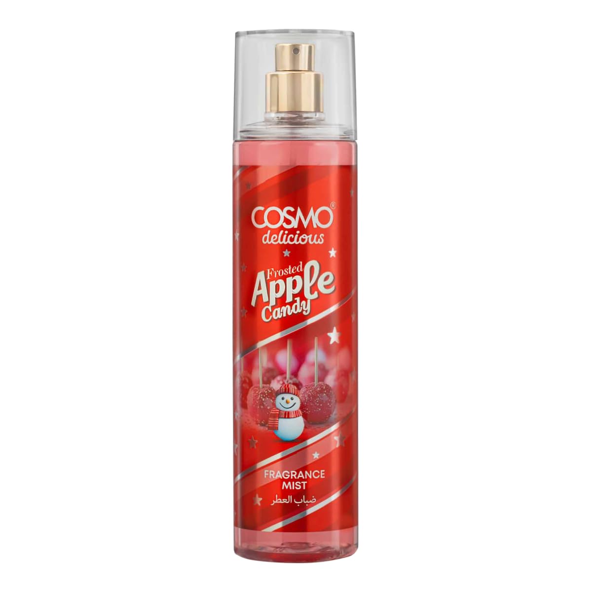CD COSMO DESIGNS Cosmo Delicious Frosted Apple Candy Fragrance Mist, Green Apple Perfumes, Sweet Candy & Citrus Zest Scent, Fresh Body Spray, Perfect For Everyday Wear, Long Lasting Perfume For Women & Men - 250ml