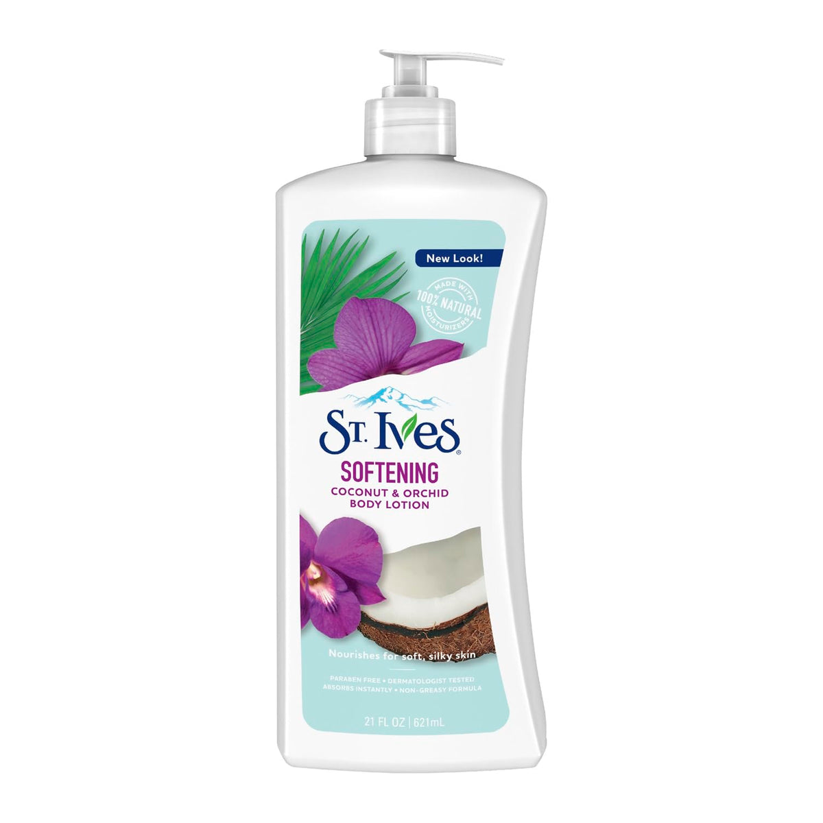 St. Ives Softening Coconut & Orchid Body Lotion - 621 ml