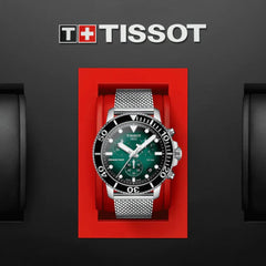 Tissot Chronograph Silver Strap Men's Wrist Watches T120.417.11.091.00, T1204171109100