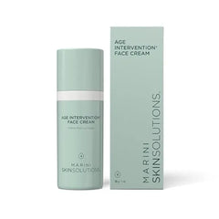 Marini SkinSolutions Age Intervention Face Cream Anti Aging Formula to Improve Appearance of Aging Skin, Fine Lines & Wrinkles with Intense Hydration Made in the USA 1 oz
