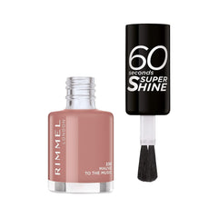 Rimmel London 60 Seconds Super Shine Nail Polish - 230 Mauve To The Music, 8ml