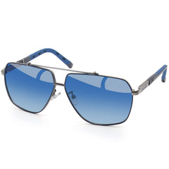 Joopin Classic Rectangle Sunglasses Shades for Men, Metal Sun Glasses Polarized UV Protection