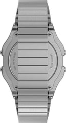 Timex T80 34mm Watch - Silver Expansion