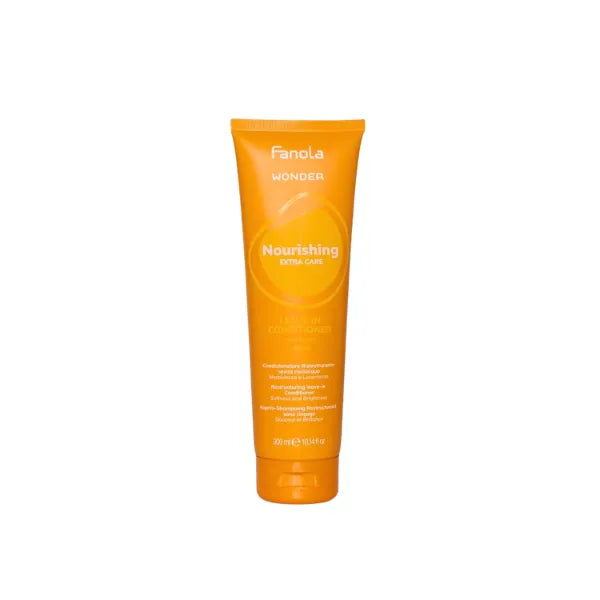 Fanola Wonder Hydrating Leave In Conditioner for Frizzy Hair, Nourishing & Restructuring Hair Conditioner for Dry & Damaged Strands - Helps Enhance Softness, Shine & Brightness - 300 ml