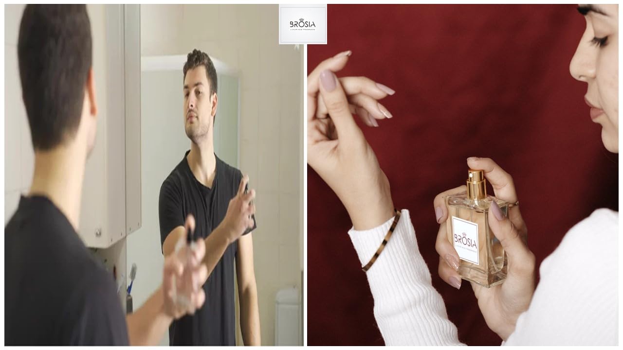 BROSIA LOVE FOREVER FOR HIM AND HER Perfume Gift Set For Men and Women,60ml (Pack of 2)