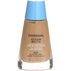 (Classic Tan 560) - CoverGirl Clean Oil Control Liquid Makeup, Classic Tan 560 1 fl oz (30 ml)