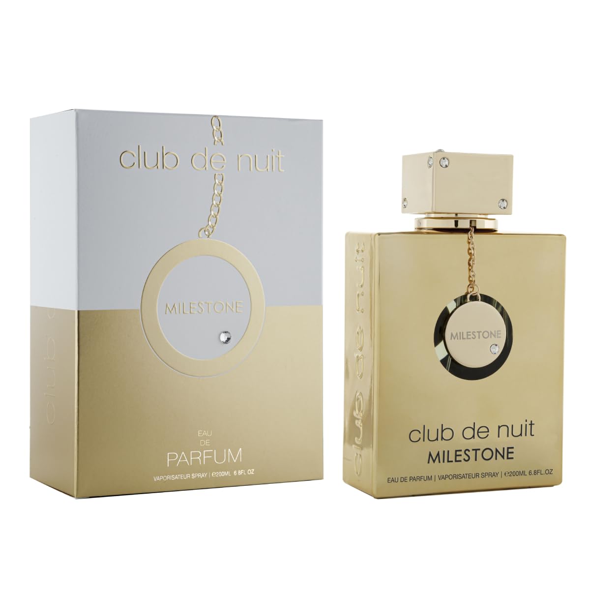 Armaf Club De Nuit Milestone Gold Eau De Parfum 200ml, Perfume for Men, Perfumes For Women, Fragrance, Long Lasting