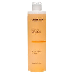 Christina Forever Young Purifying Toner 300ml – Alcohol-Free pH Balancing Facial Toner with Witch Hazel & Quillaja for Oily & Dry Skin