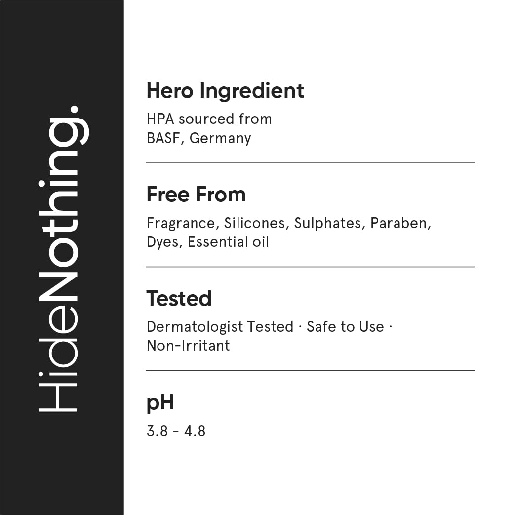 Minimalist 3% Tranexamic Acid Face Serum for PIE, PIH and Acne Scars | Face Serum with HPA to help provide even looking skin tone | 30 ml