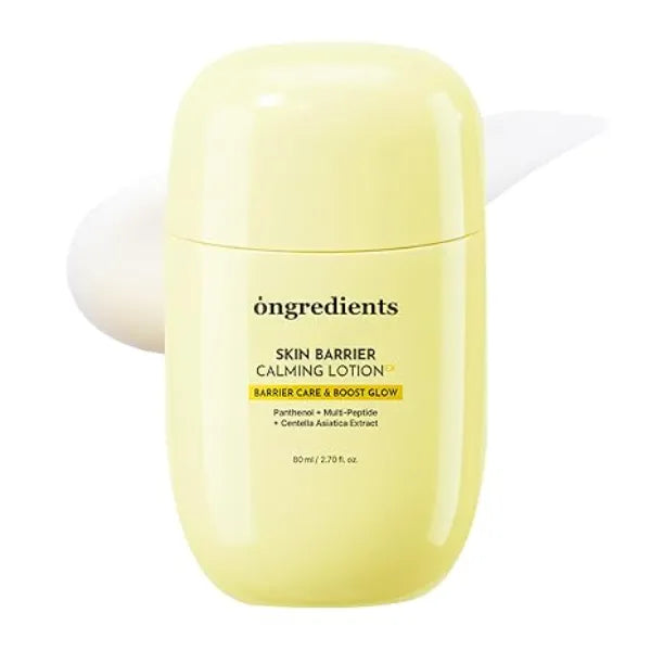 ONGREDIENTS Skin Barrier Calming Lotion EX Gua Sha Edition, Skin Prep & Grip Lotion for Face & Neck Massage, De-Puffing, GHK-Cu Peptide, Collagen, Korean Skincare 2.70 fl. oz. / 80ml