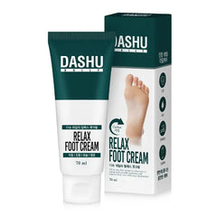 DASHU Daily Relax Foot Cream – Moisturizing Foot Repair for Dry, Cracked Heels and Advanced Foot Care