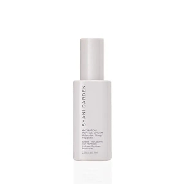 Shani Darden Hydration Peptide Cream, Oil Free Face Moisturizer with Peptides, Squalane, Niacinamide & Ceramides for Normal to Dry Skin, Up to 72 Hours of Hydration Without Clogging Pores, 2.5 fl oz 75 ml