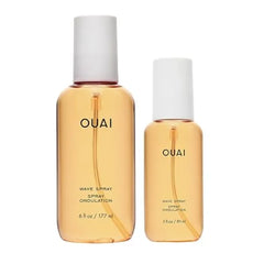 OUAI Wave Spray Bundle Texture Spray for Hair with Coconut Oil & Rice Protein Adds Texture, Volume & Shine for Beach Waves Paraben Free, Safe for Color Treated Hair