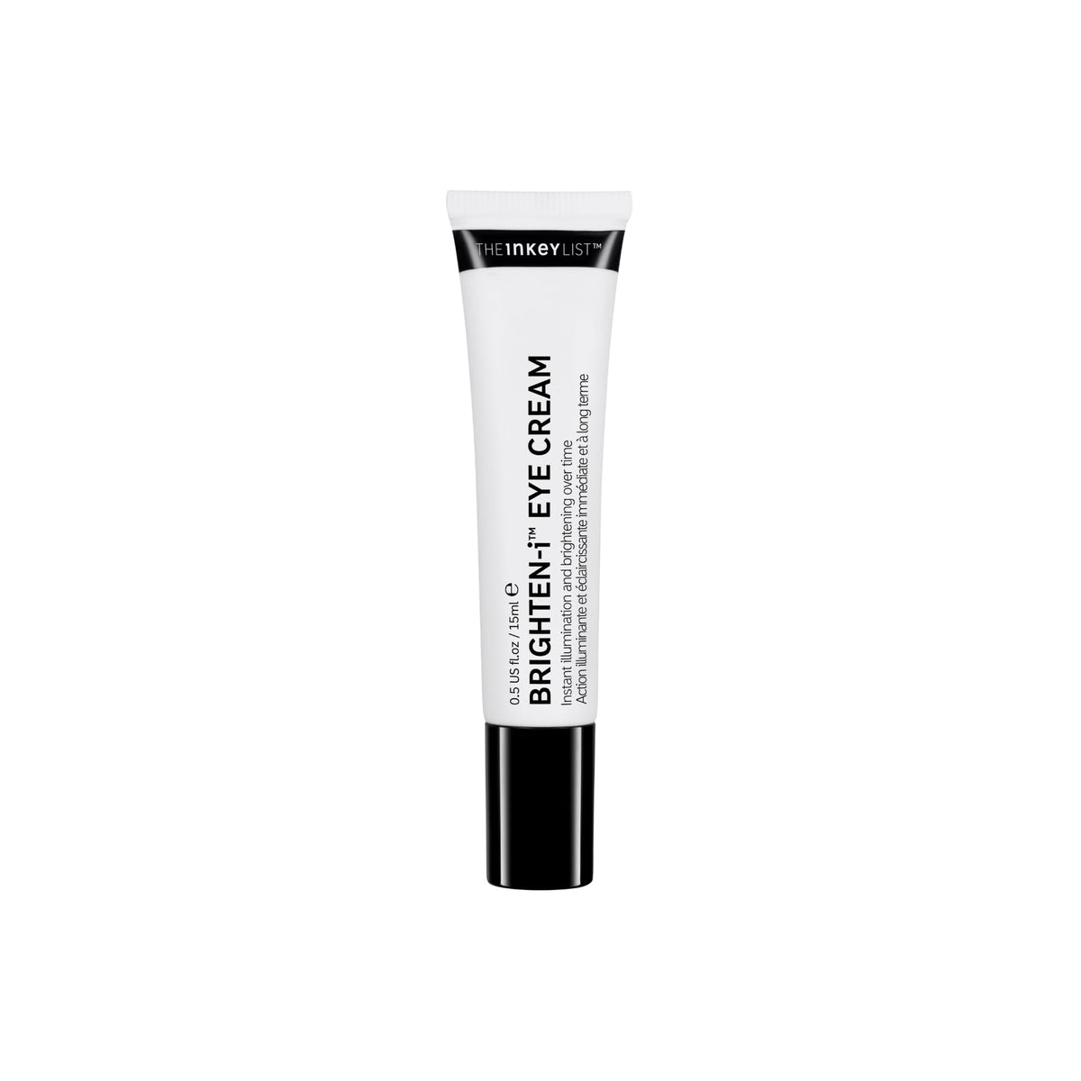 The Inky List Brighten Eye Cream instantly brightens dull eye areas up to 15ml