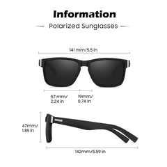 Perkanion Polarized Sunglasses UV400 Protection Classic Designer Fashion Sun Glasses for Men Women