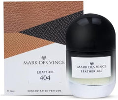 Mark Des Vince Leather 404 Concentrated Perfume for Men Women Long Lasting Parfum Fragrance For Unisex, 15ml