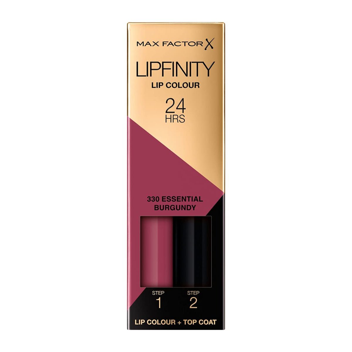 Max Factor Lipfinity Colour Longwear 2-Step Lipstick, 2.3ml Add 1.9g 2.3ml + 1.9g