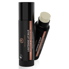 The Man Company Lightening Lip Balm with Vitamin E, Coconut & Olive Oil | Provides Lip Care to Dry, Chapped, Dark and Smoky Lips | Moisturizes, Nourishes, Soften Lips - 4gm