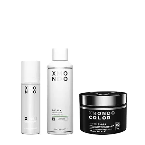 XMONDO Hair Brad's Must Haves Bundle Fragrance Mist, Dry Shampoo, and Glossing Treatment