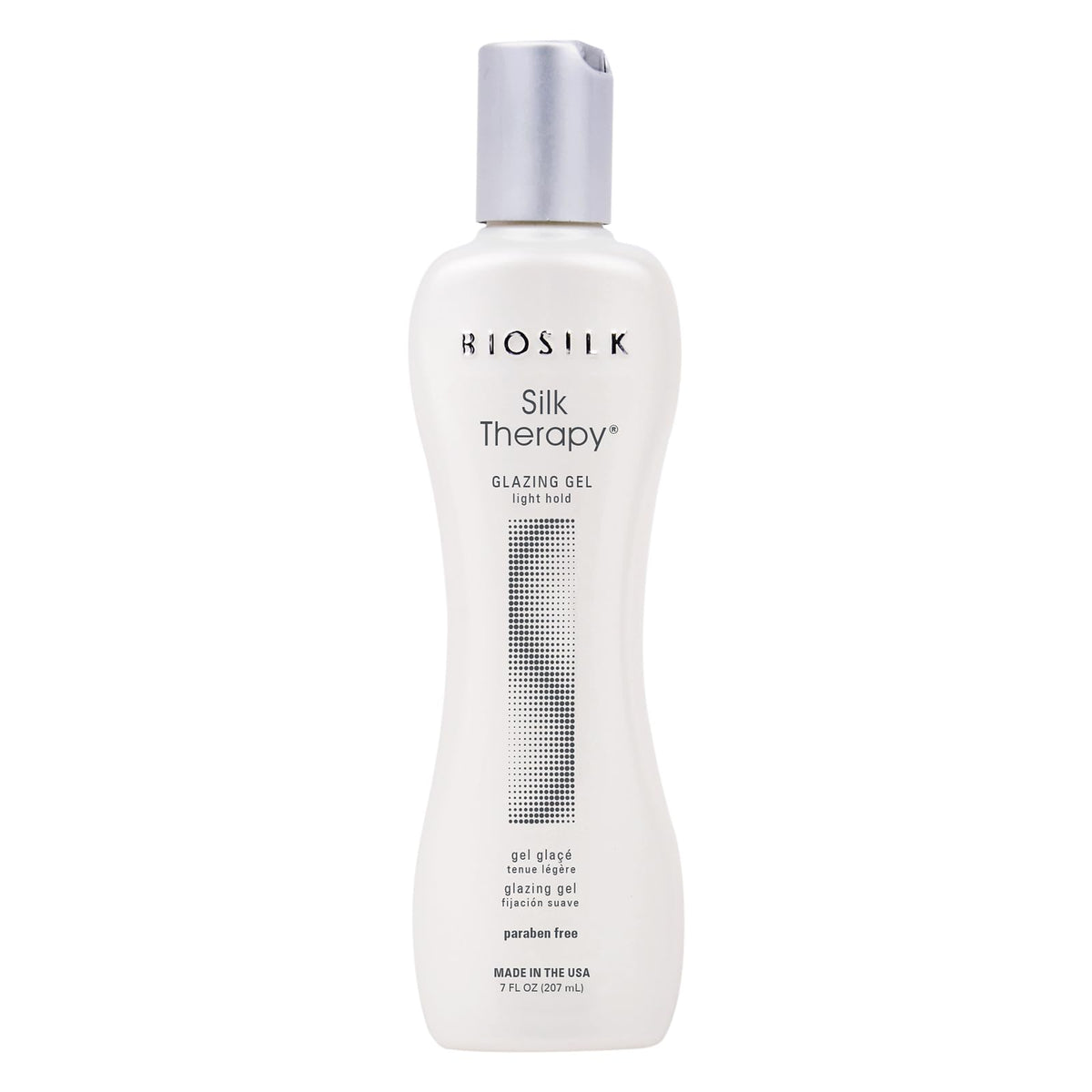 BioSilk Silk Therapy Glazing Gel for Unisex - 7 oz Gel, White, 217 ml (Pack of 1)