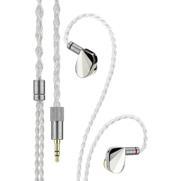 Moondrop Illustrious Flagship 11mm Dynamic Driver in-Ear Monitor Headphone with 3.5+4.4 Replaceable Plug