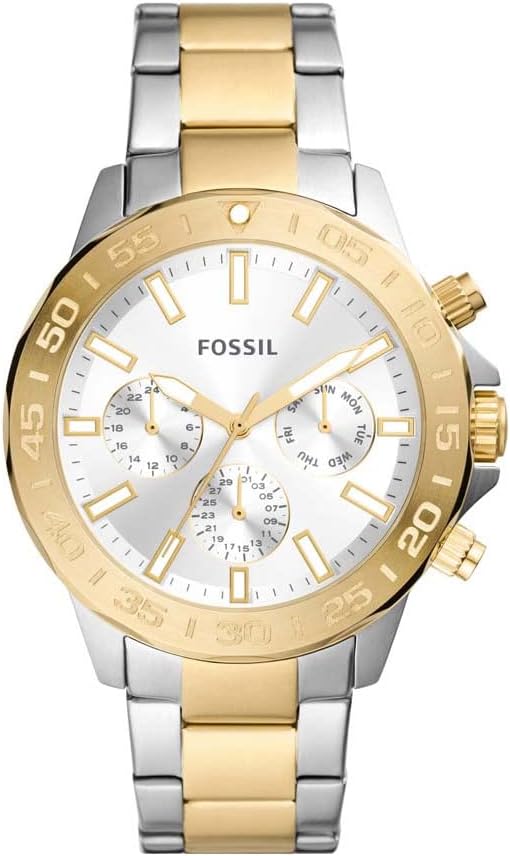 Fossil Bannon Multifunction Two-Tone Stainless Steel Watch - BQ2707