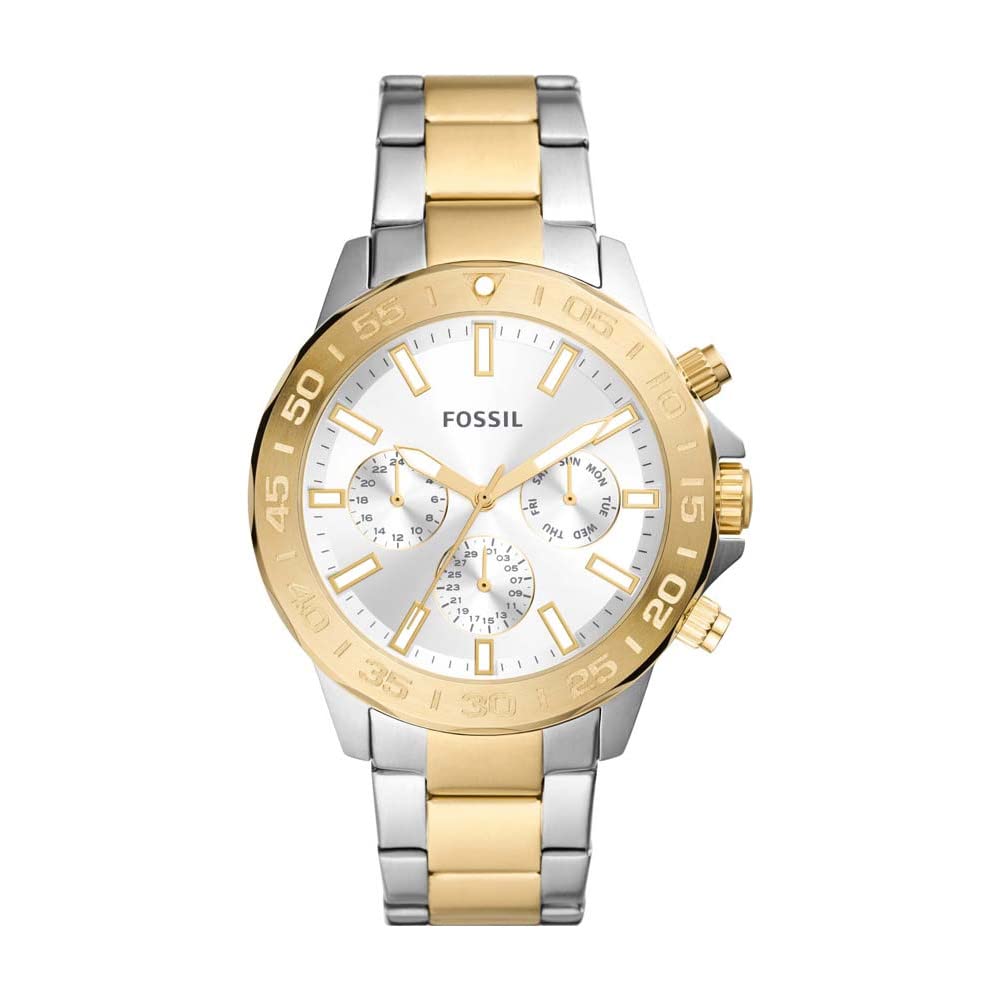 Fossil Bannon Multifunction Two-Tone Stainless Steel Watch - BQ2707