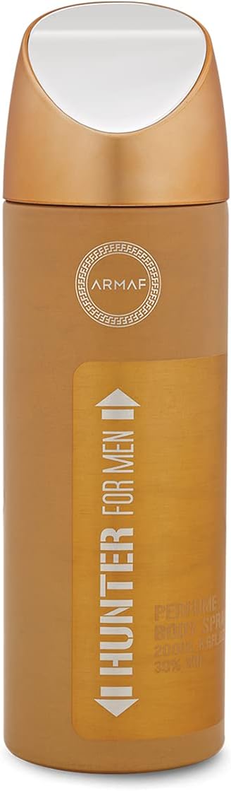 Armaf Hunter Brown Deodorant for men 200 ML - Perfumes - body spray for men - Fairness, fresh, relaxing all day - Deo