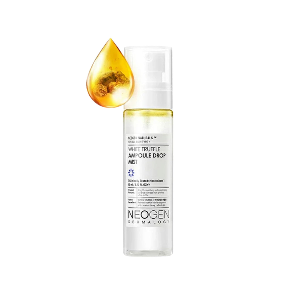 DERMALOGY by NEOGENLAB White Truffle Ampoule Drop Mist, rich Vitamin, Amino Acid, and Minerals - 80ml
