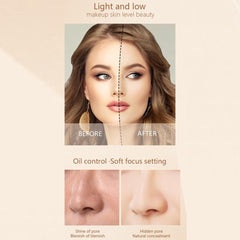 LaPalo Makeup Palette-Permanent Concaler Set 3D Contour Highlighter Compact Repair-Brightening, Moisturizing, Waterproof, Oil Control, Finishing Powder, 2.17oz (color #03)