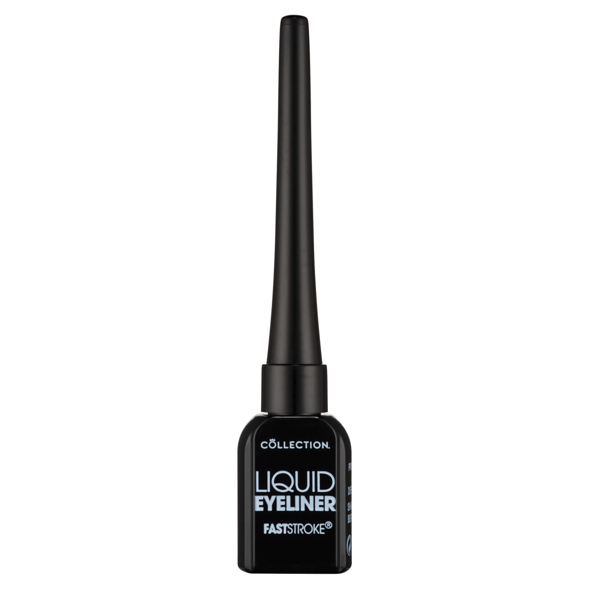 Collection Cosmetics Fast Stroke Eyeliner, Quick Drying Formula, 4ml, Black, Gel