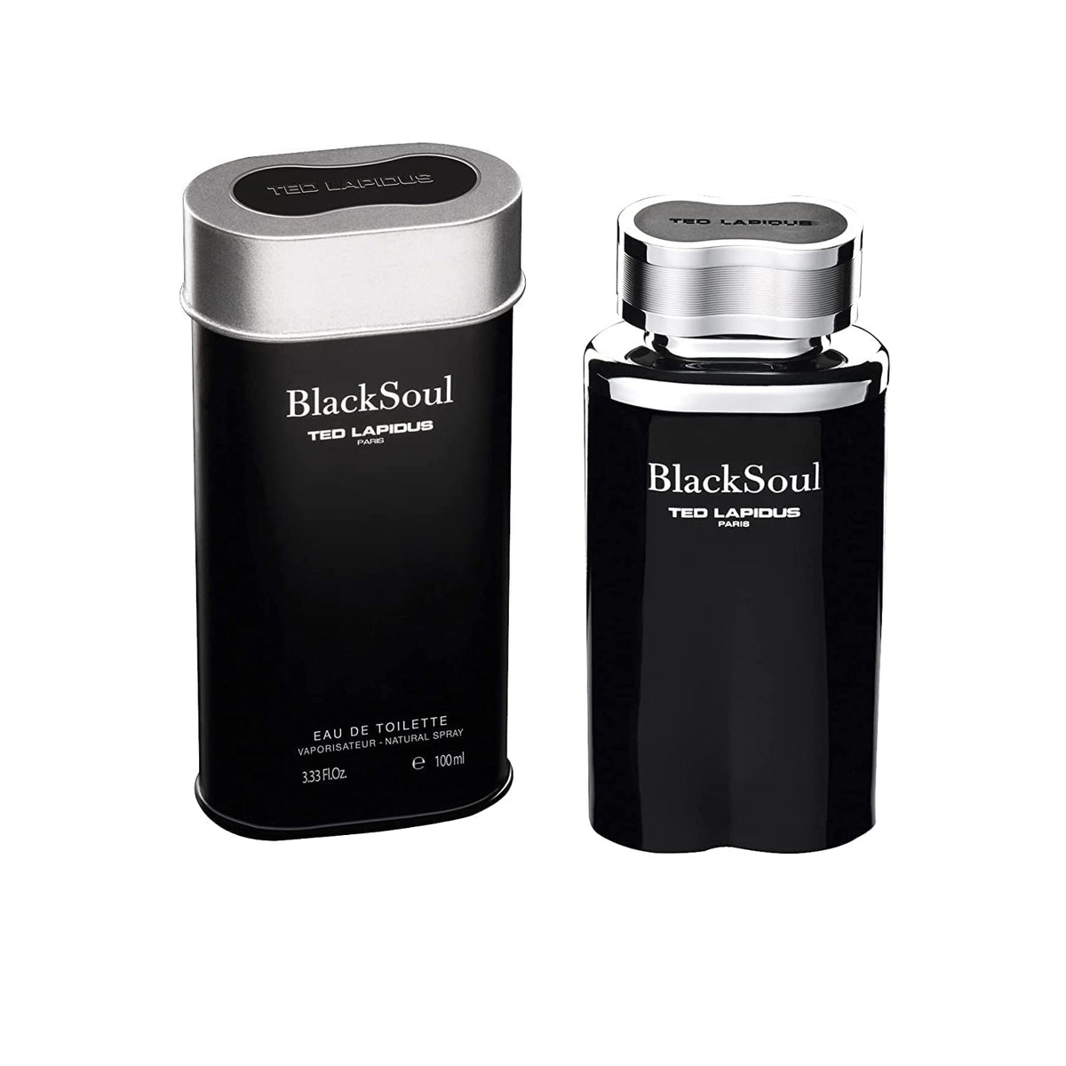Ted Lapidus Black Soul For - Perfume For Men - Eau De Toilette, 100 Ml
