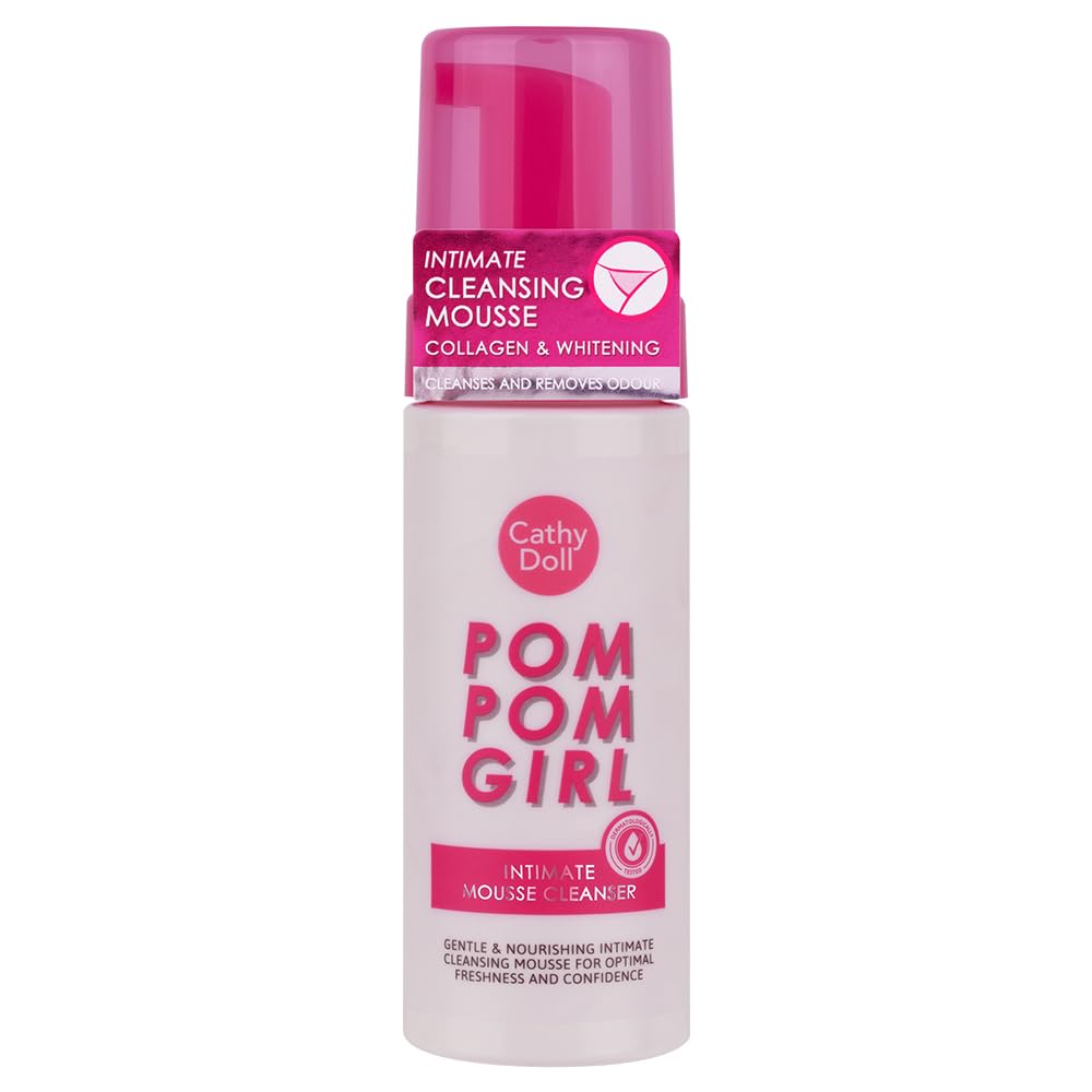 Cathy Doll Pom Pom Girl Intimate Mousse Cleanser - 150ml