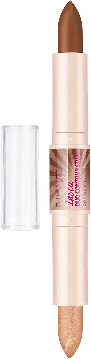 Rimmel Insta Duo Contour Stick  2 X Net Wt. 0.14oz. 4g Light