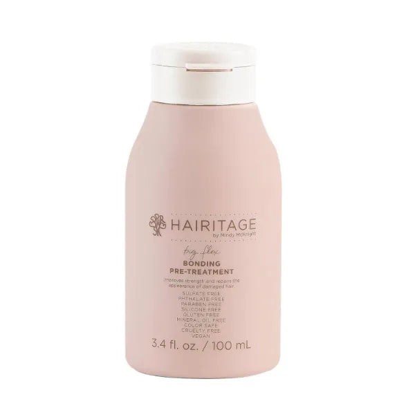 Hairitage Big Flex Bonding Cream Pre-Treatment + Mask with Biotin - Damaged Hair Repair - Formulated with Biotin + Cupuacu Butter - Nourishes Hair + Reduces Breakage, 4 oz