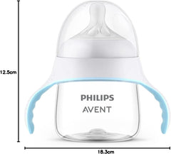 AVENT Philips Natural Trainer Sippy Cup with Natural Response and Soft Spout, 5oz, 1pk, SCF263/01