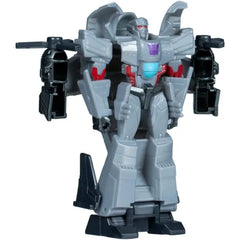 Transformers EarthSpark 1-Step Smash Changers Megatron 4-Inch Action Figure, Robot Toys for Boys and Girls