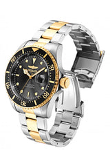 Invicta Men's Pro Diver 43mm Steel and Gold Tone Stainless Steel Quartz Watch - Grey