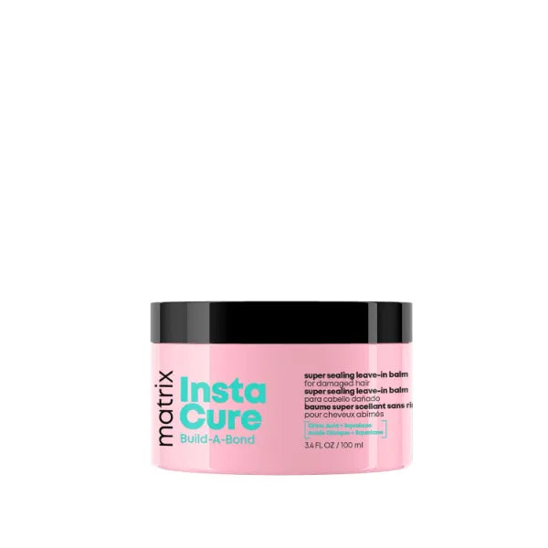 Matrix Instacure Build-A-Bond Super Sealing Leave-In Balm – Repairs, Seals & Smooths Damaged Hair with Heat Protection (Vegan, Sulfate & Paraben-Free)