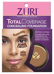 Zuri Total Coverage Concealing Foundation Cocoa (Pack of 4)