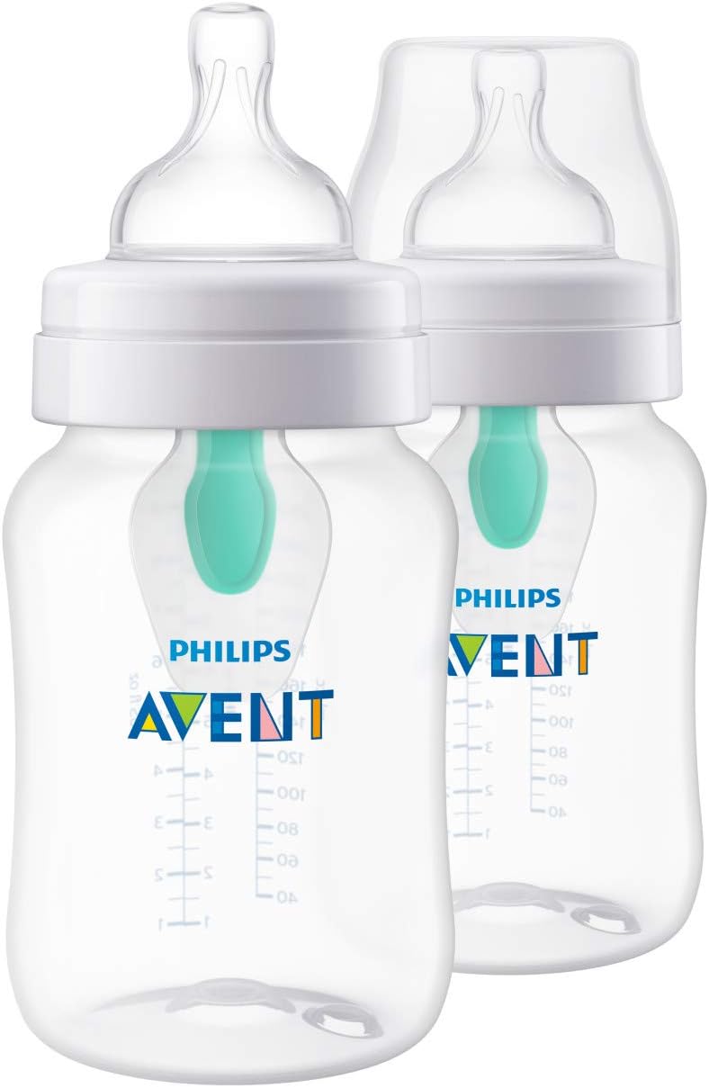 Philips Avent Anti-colic Baby Bottle with AirFree Vent, SCF403/24