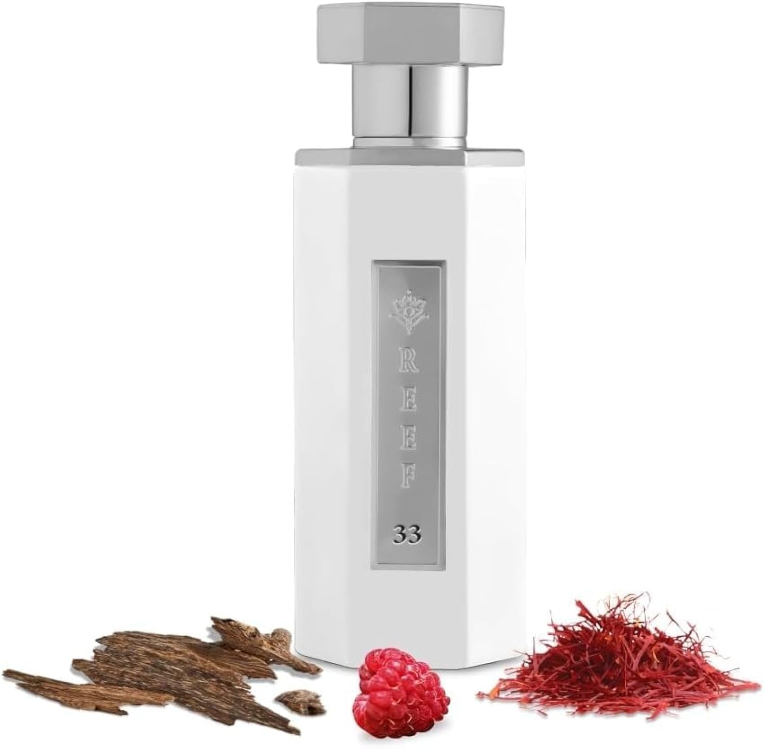 REEF 33 white perfume unisex 100 ml | Oud berries and saffron